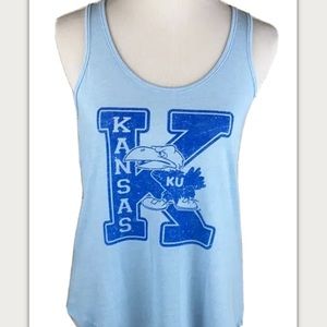 KU Kansas Jayhawks Women’s Racerback Tank Top